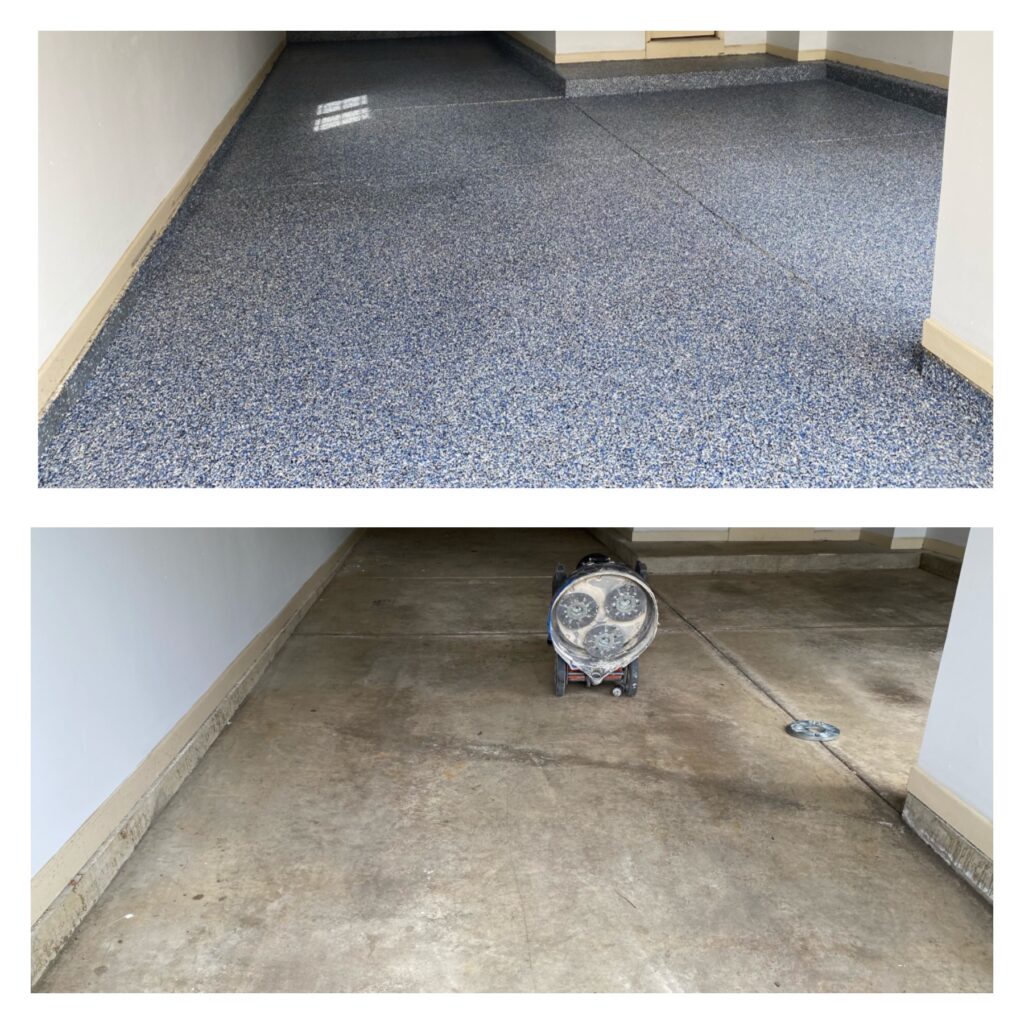 epoxy before and after